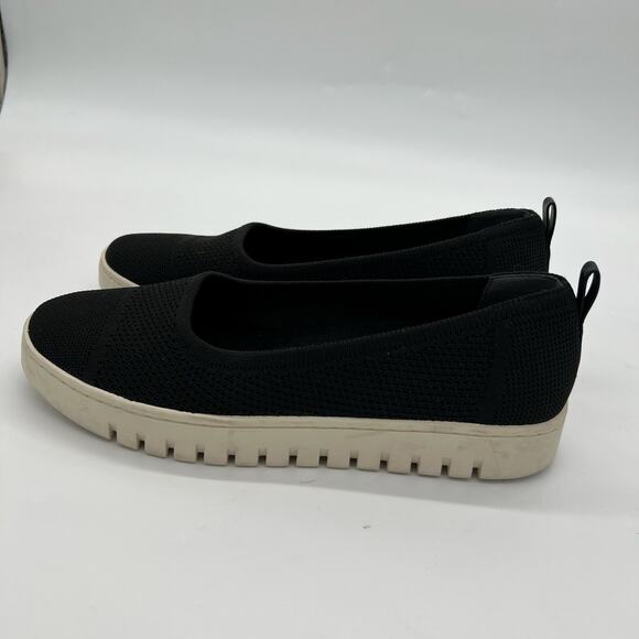 Vionic Uptown Skimmer Knit Slip On Loafer Black Fabric Womens  Size 10 - Picture 6 of 13